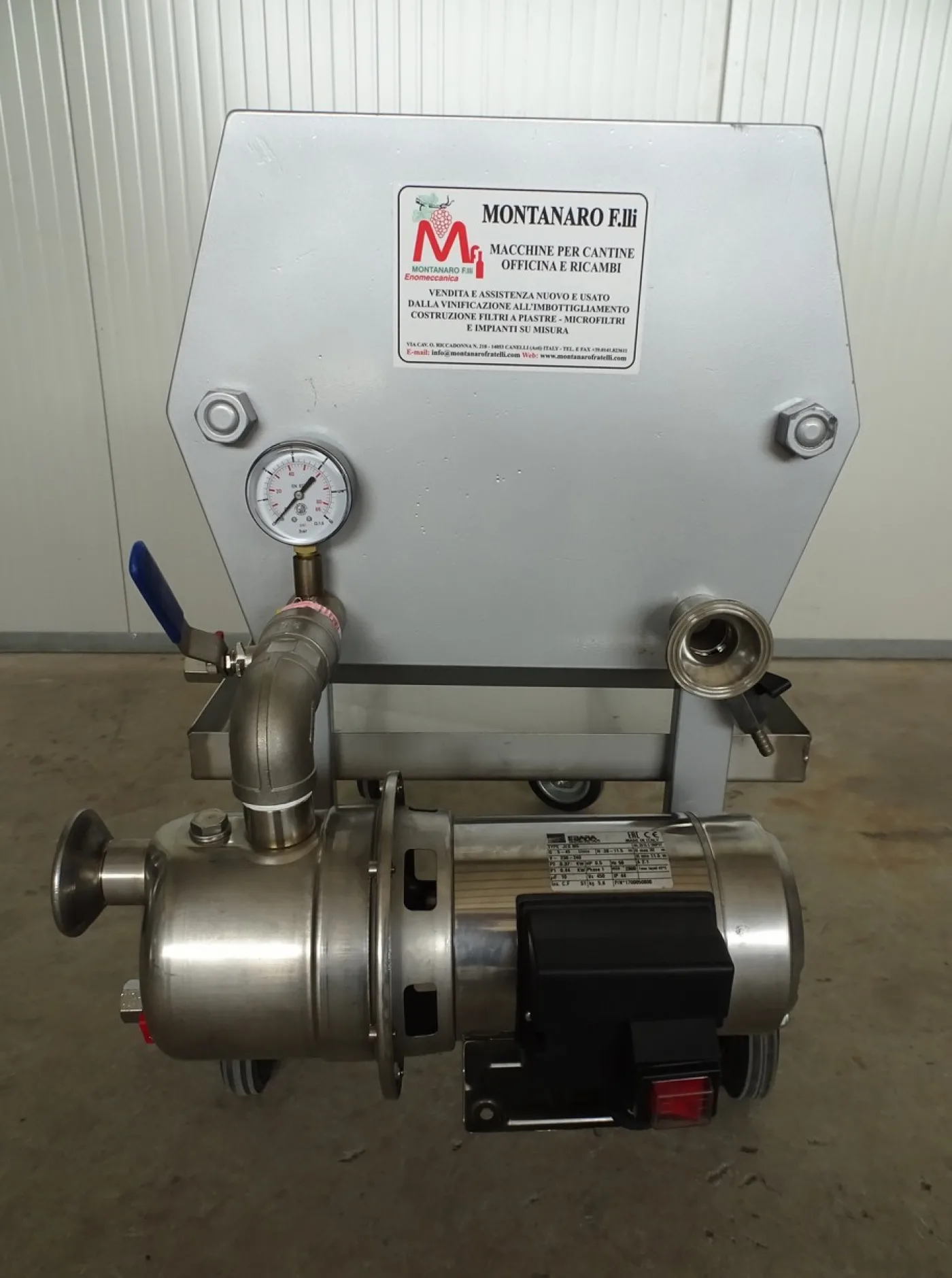 FILTER PLATES 32×32 WITH PUMP NEW MACHINE - 7