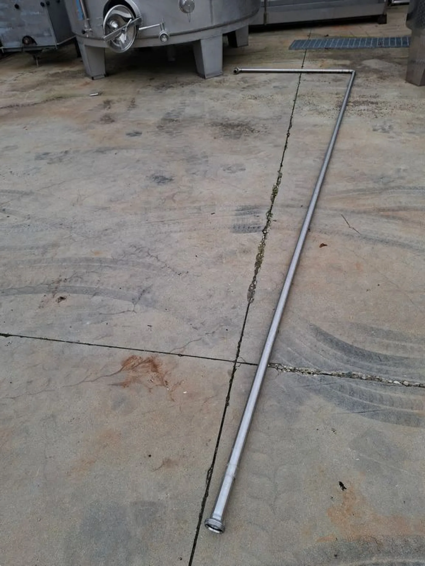 STAINLESS STEEL TANK CAPACITY HL 250 (LITERS 25.000) AZZINI FIRM STORAGE/WINEMAKING MODEL, SECOND-HAND EQUIPMENT - 7