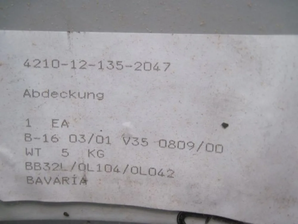 4210-12-135-2047 BAVARIA unbekannt