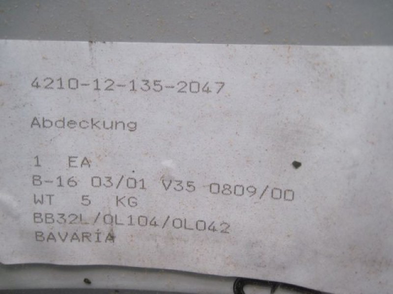 4210-12-135-2047 BAVARIA unbekannt