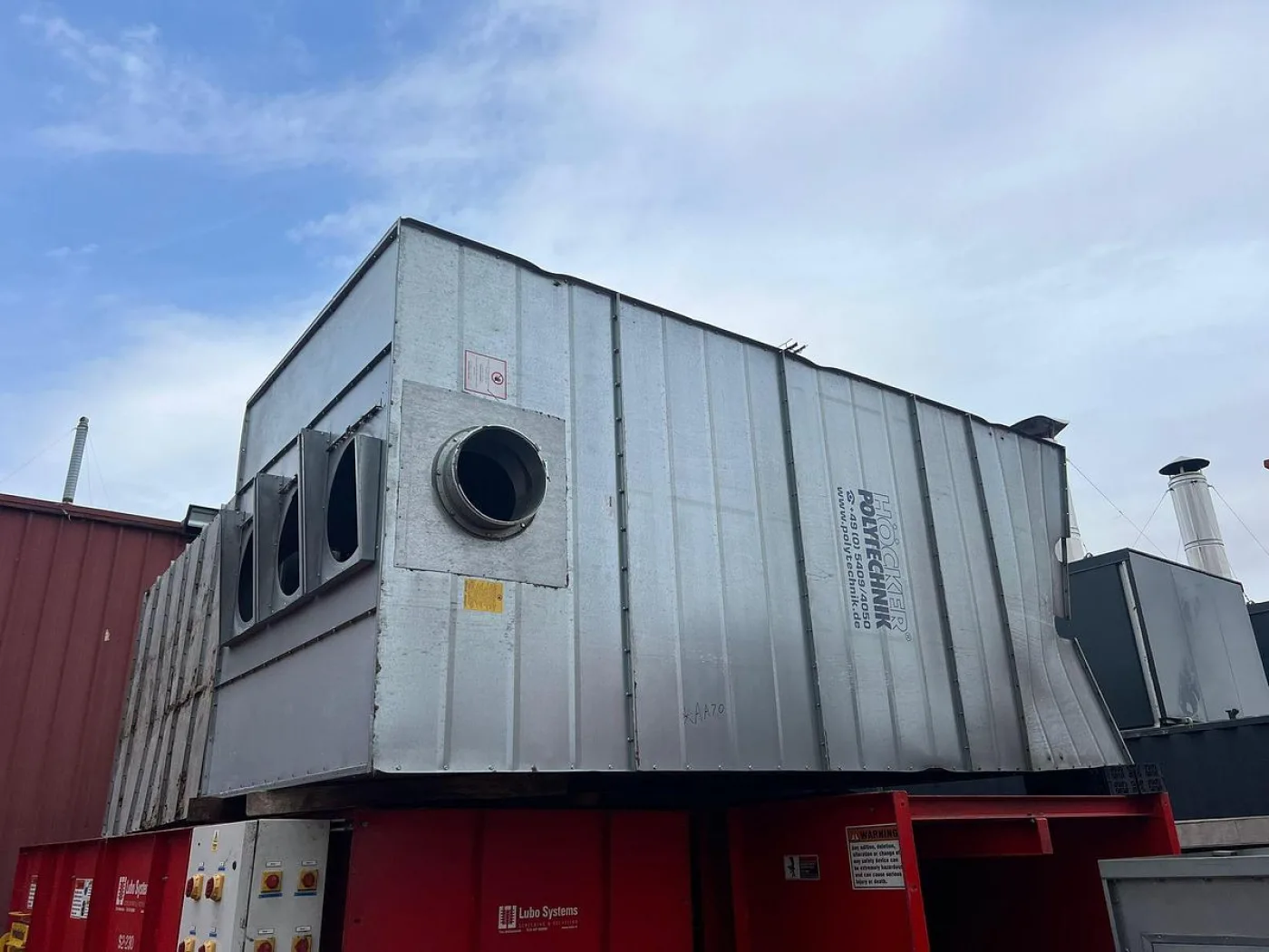 2009 Hocker Polytechnik Radial Fan - 1