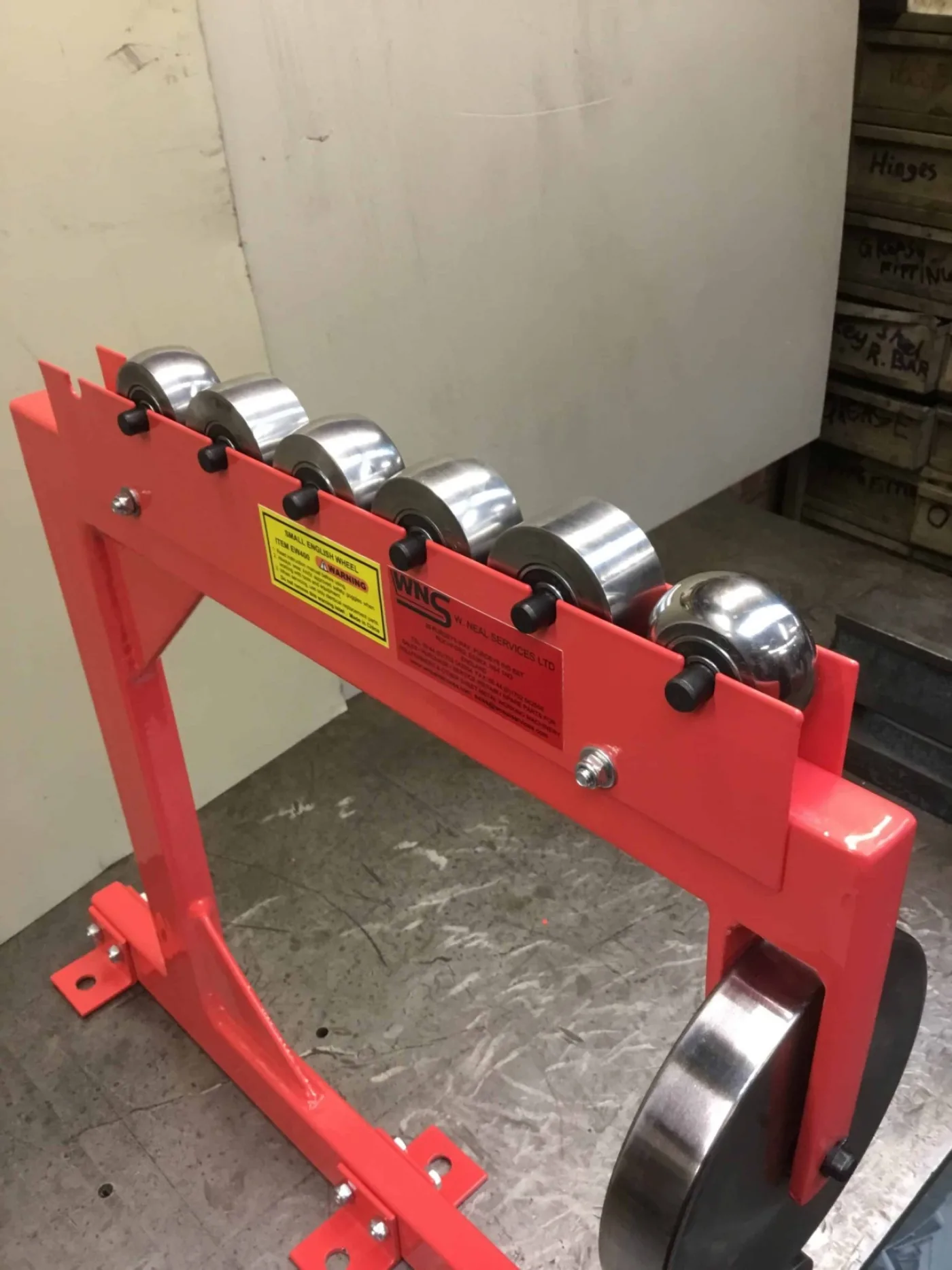 WNS English Wheeling Machine 400mm - WNS - W. Neal Services Ltd - 4