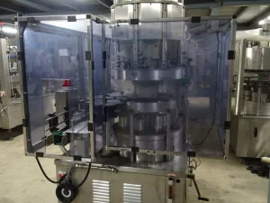 CORKING MACHINE FIRM BERTOLASO DELTA 408 WITH 8 HEADS FOR NATURAL CORK, SECOND-HAND MACHINE