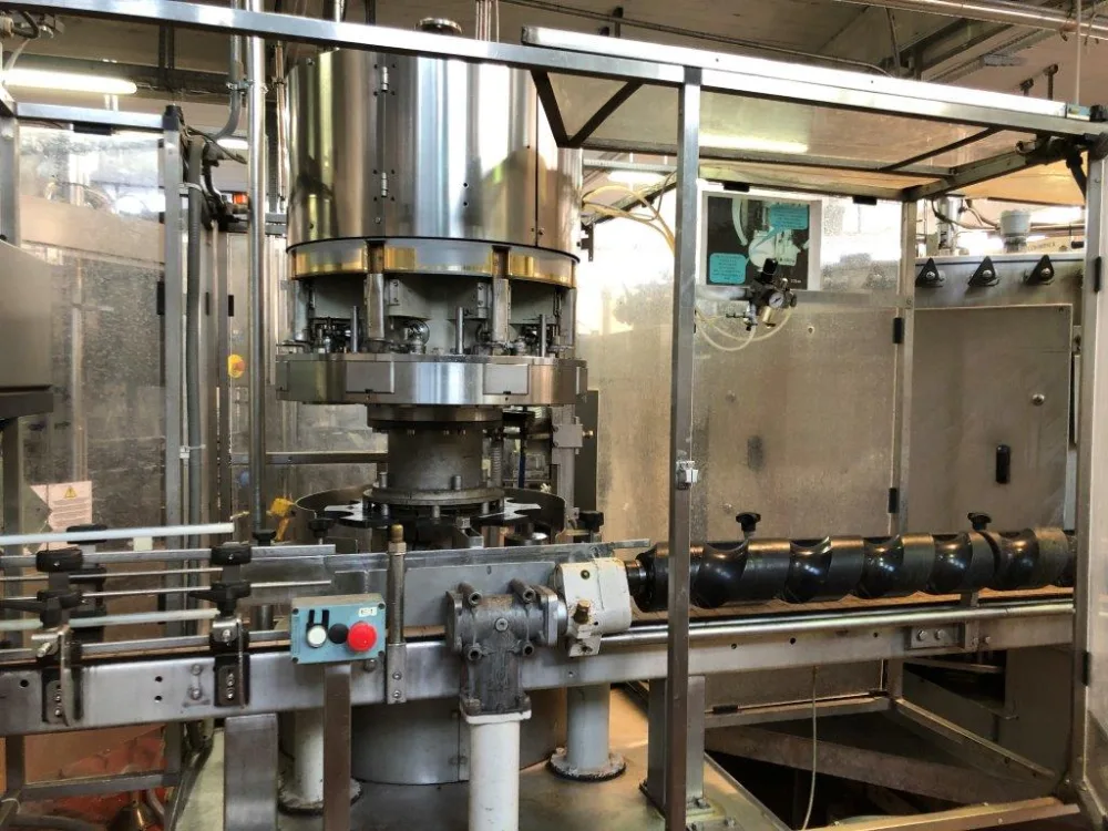 BERTOLASO CORKING MACHINE DELTA 408 TO 8 HEADS FOR NATURAL CORK, SECOND-HAND MACHINE