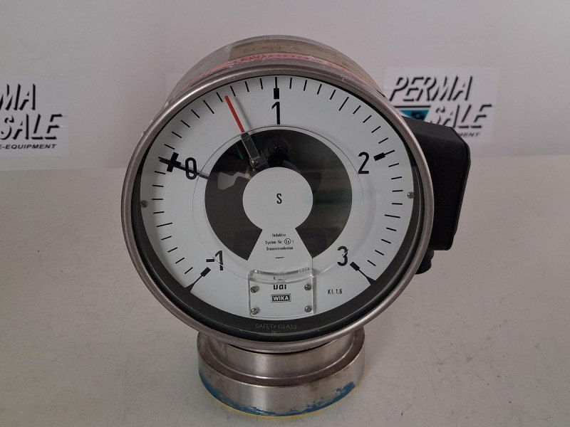WIKA NG160 Pressure Gauge -1 to 3 bar with Inductive Contact