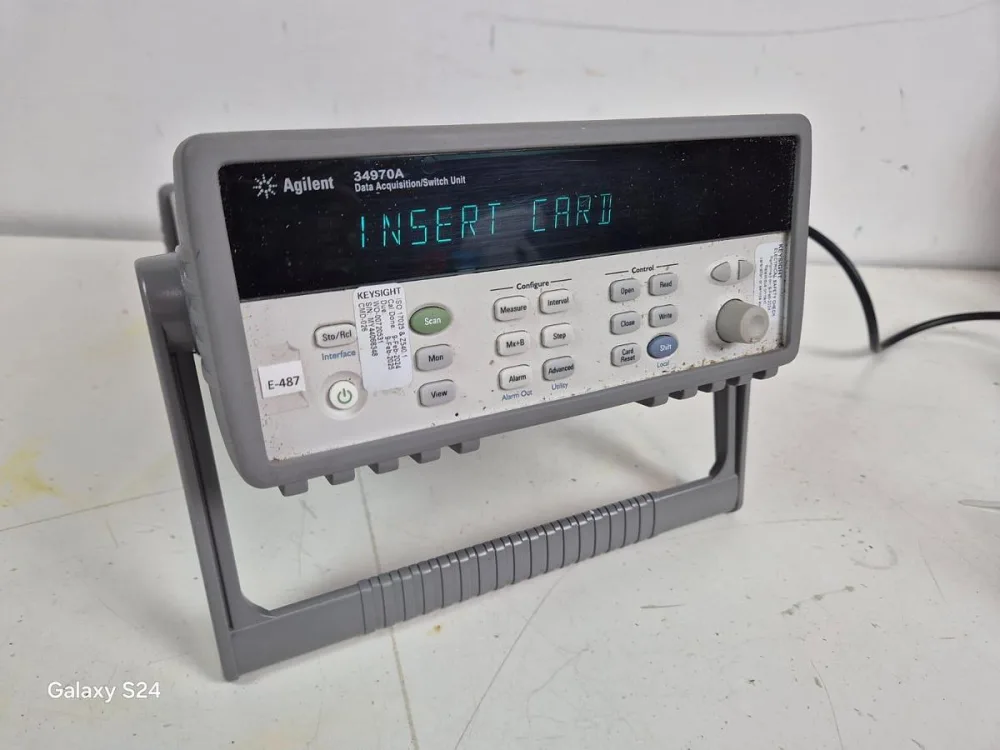 Agilent 34970A Data Aquisition Switch Unit