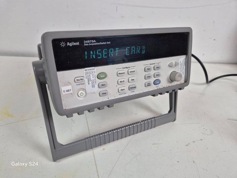 Agilent 34970A Data Aquisition Switch Unit