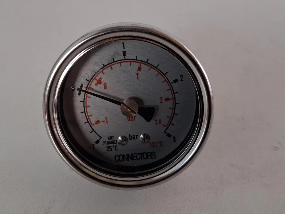Connectors Membranmanometer -1 bis +3 bar Tri-Clamp 25 mm