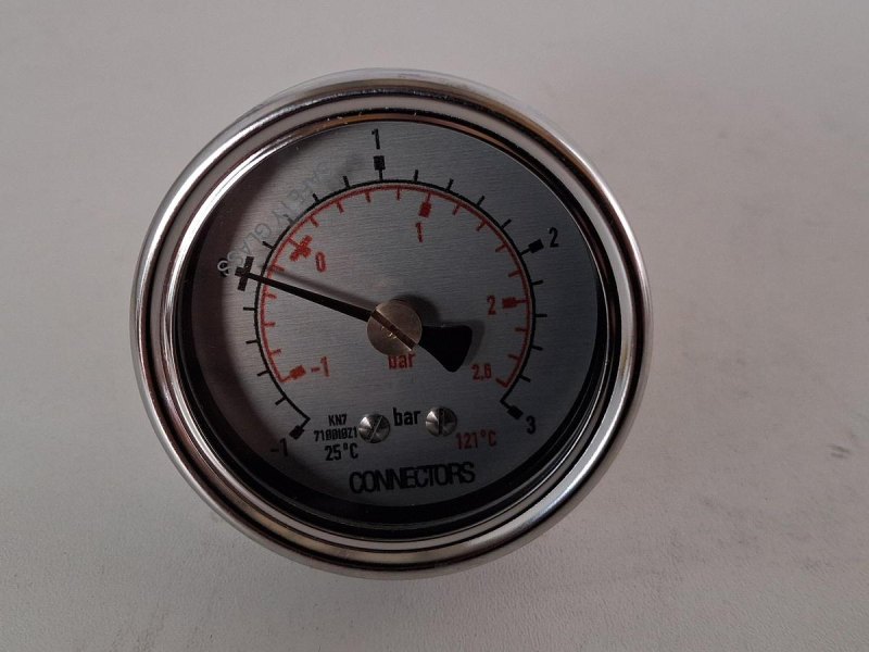 Connectors Membranmanometer -1 bis +3 bar Tri-Clamp 25 mm
