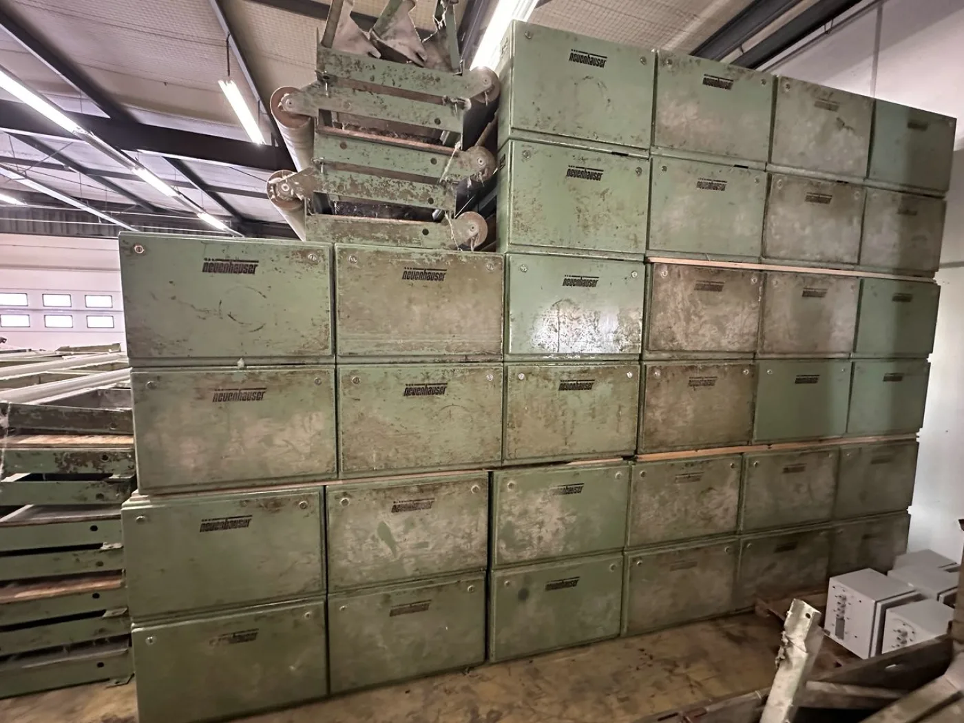 30x Neuenhauser - big roll batcher, type DW 3122 LA, WW 410 cm - 7