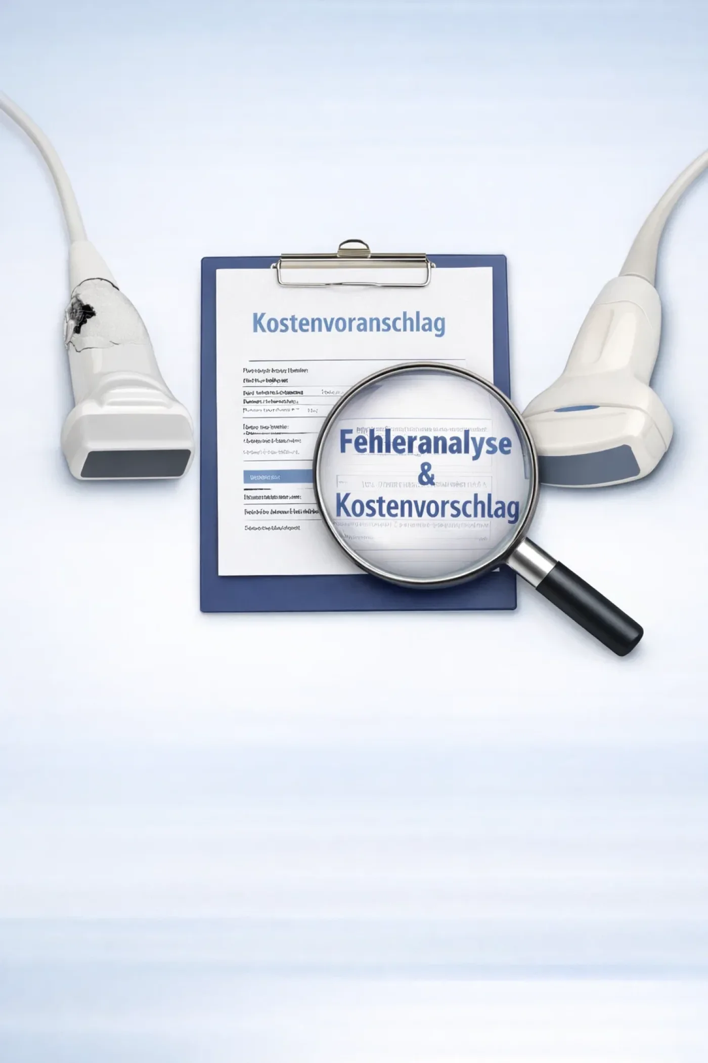 Reperaturservice für Schallsonden alle Hersteller & Typen - 1