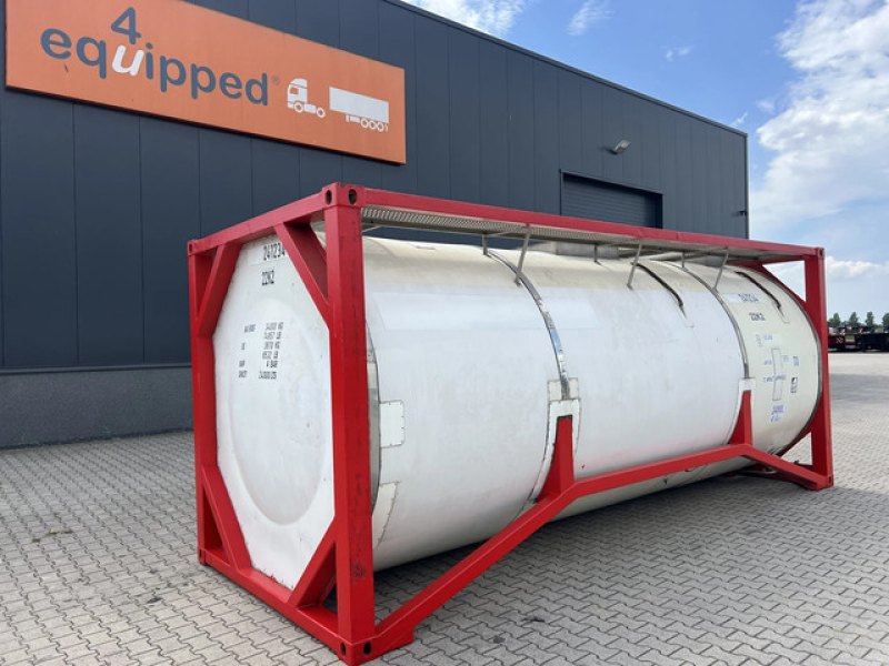 20FT ISO, 24.000L / 1-COMP. / UN PORTABLE T11/ valid 2,5Y/CSC-inspection till 09/2026