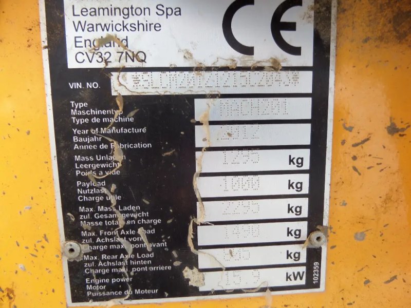 Twaites 1 Tonne HI-TIP