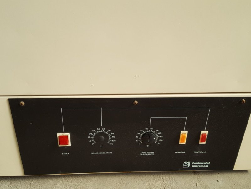 STUFA TERMOREGOLABILE – CONTINENTAL INSTRUMENT – MOD. TS 003