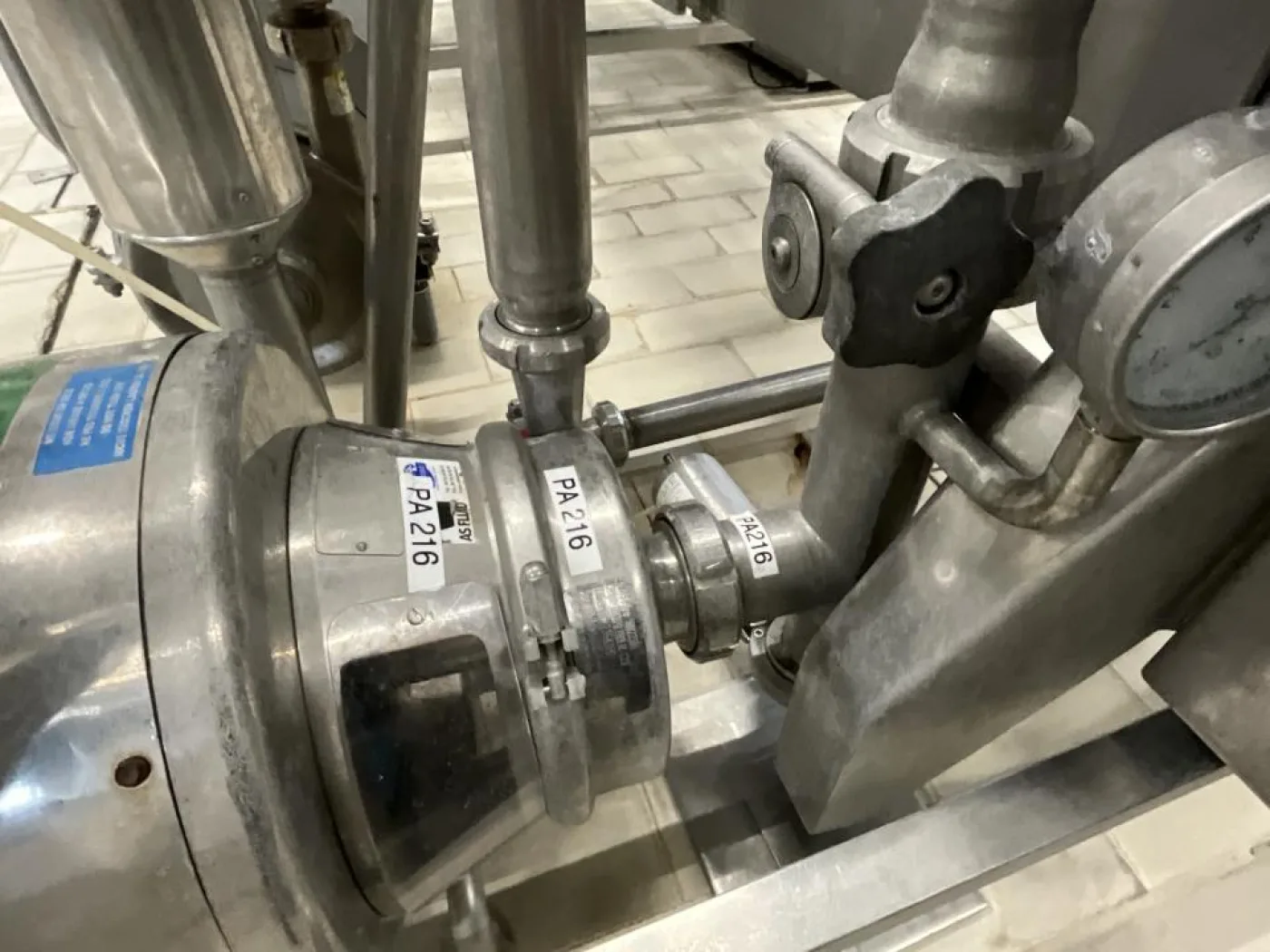Inoxpa Inoxpa PROLAC S35F Stainless Steel Contact Parts Centrifugal Pump - 2