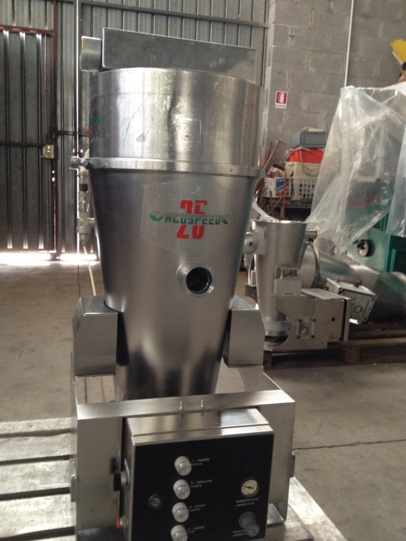 TRASFERITORE PER POLVERI E MATERIALI GRANULARI – ANDANTEX MOD. VACUSPEED VSP/25-P STD.