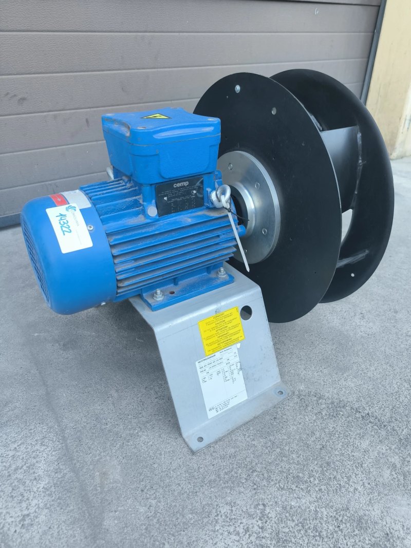 INDUSTRIAL FAN NICOTRA RLM E6-3540-4Y-14-P00 ATEX