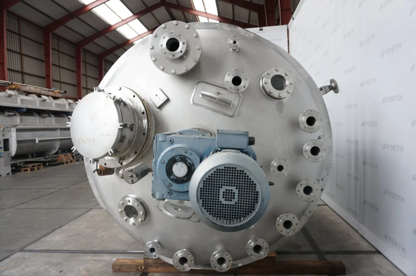 Hellmich 13300 Ltr - Stainless Steel Reactor - 3