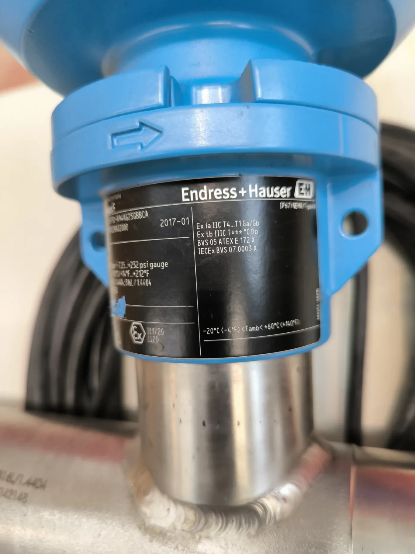 THERMAL MASS FLOWMETER ENDRESS HAUSER PROLINE T-MASS F ATEX UNUSED - 5