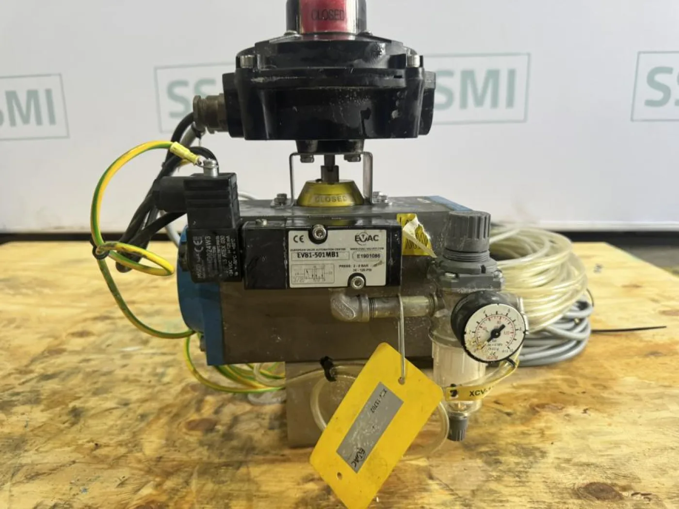 2019 EVAC / Max-Air Technology Pneumatic Quarter-Turn Ball Valve Assembly with Pneumatic Actuator - 4
