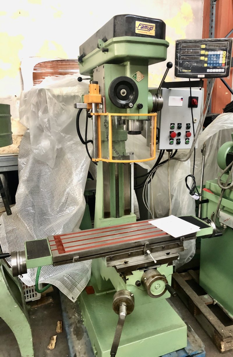 COLUMN DRILLING + MILLING, FAMUP - RAG 40 - Laxmi Metal & Machines, Rohtak
