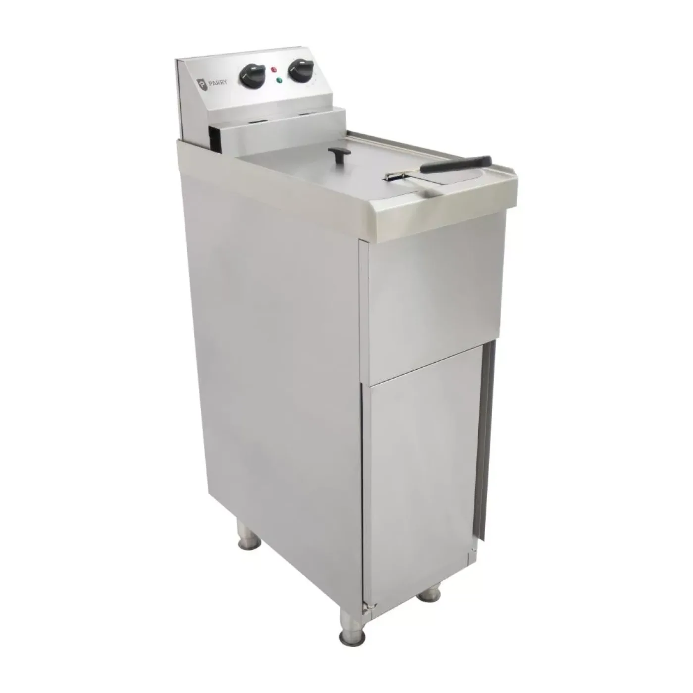 Parry Single Tank Single Basket Free Standing Electric Fryer NPSPF6 - islandcatering - 1
