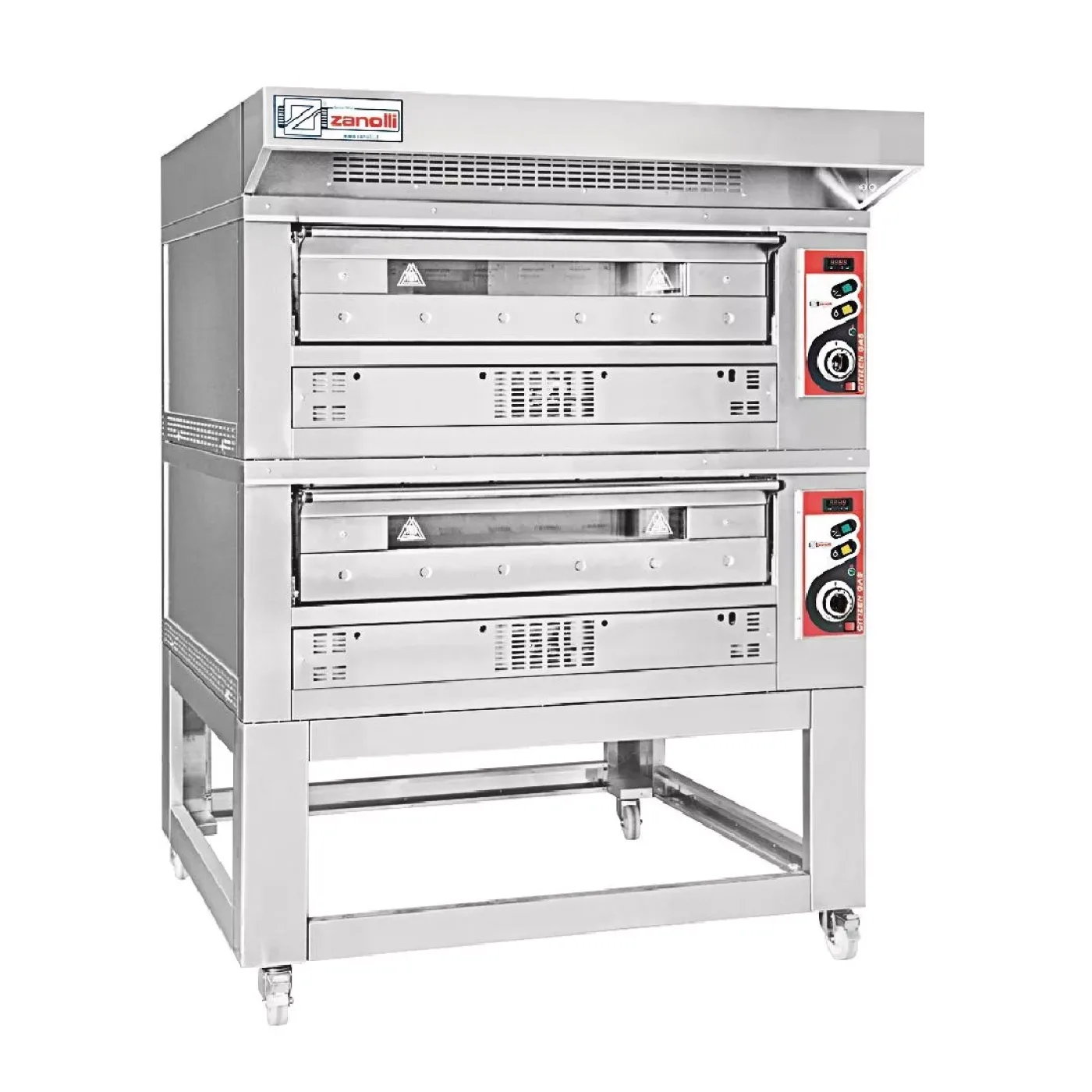 Zanolli Citizen 6 Single Deck Pizza Oven and Hood Single Phase - islandcatering - 2