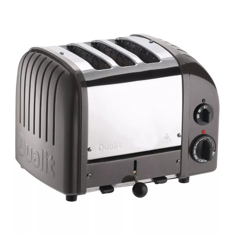 Dualit 2 + 1 Combi Vario 3 Slice Toaster Metallic Charcoal 31209 - islandcatering