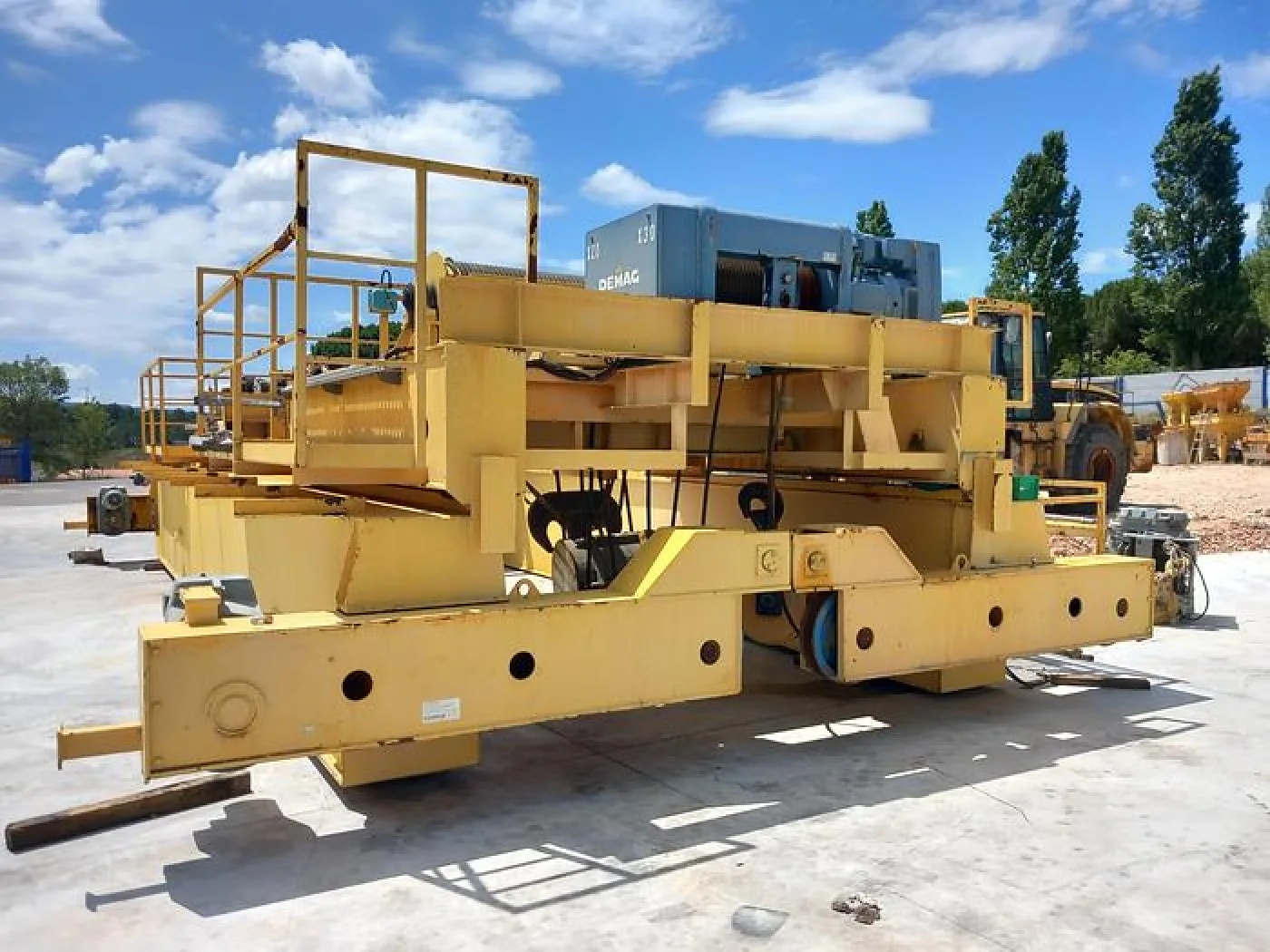 Ponte rolante DEMAG de 120 + 16 ton - 1