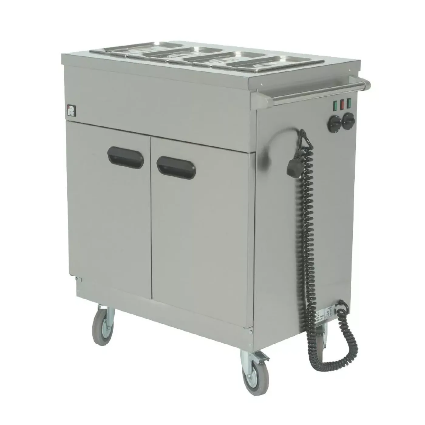Parry Mobile Servery with Bain Marie Top 1894 - islandcatering - 1