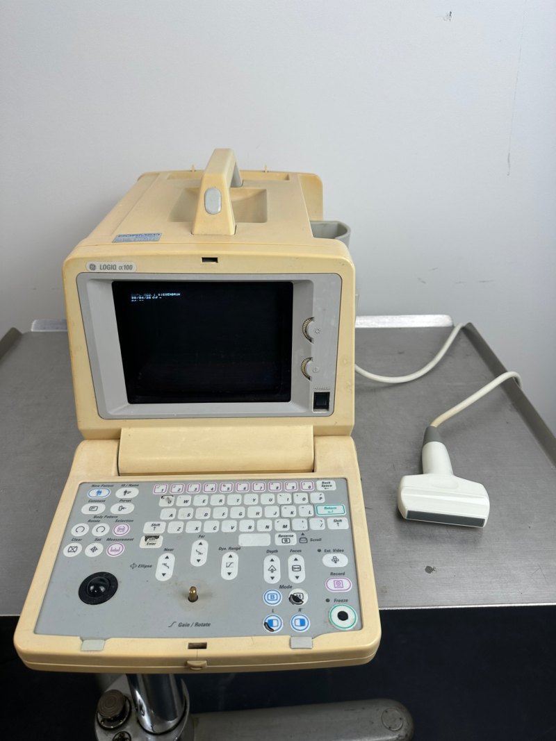 GE Logiq Alpha 100 Ultraschallgerät mobil Linearsonde L76