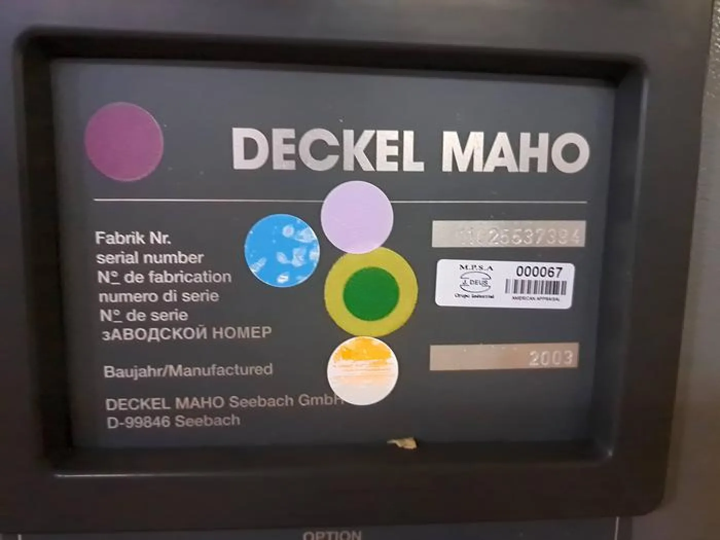 CNC DECKEL MAHO 50M - 2