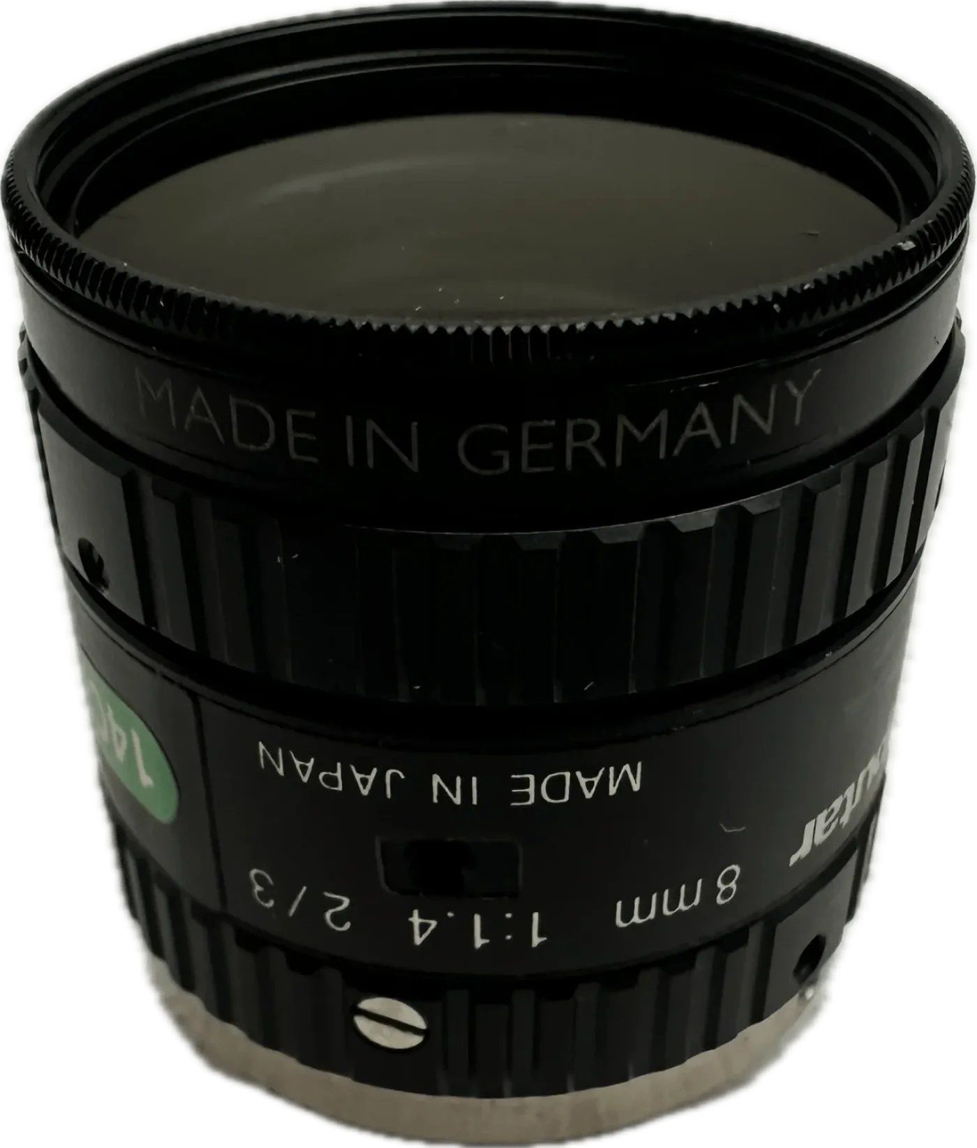 Computar C-Mount Objektiv mit einer festen Brennweite von 8 mm M0814-MP2 F1.4 f8mm 2/3" - 3
