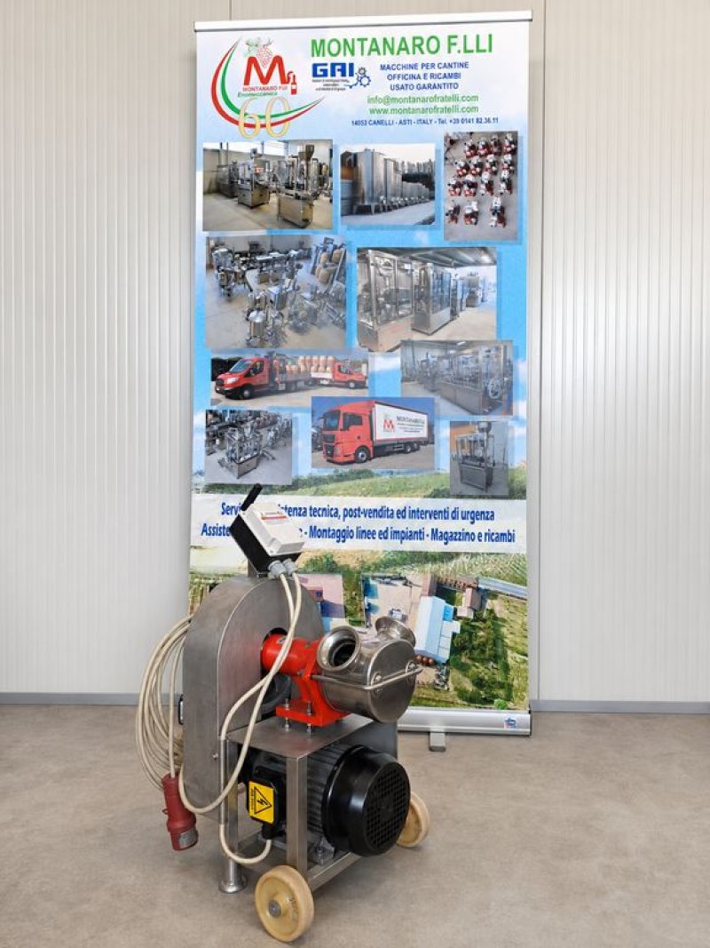 LIVERANI PUMP MODEL MAJOR 60 WITH RUBBER IMPELLER, SECOND-HAND MACHINE