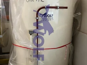 Rührwerksbehälter WOLF-Lage - Type WHB für ca. kg Nutzinhalt.
