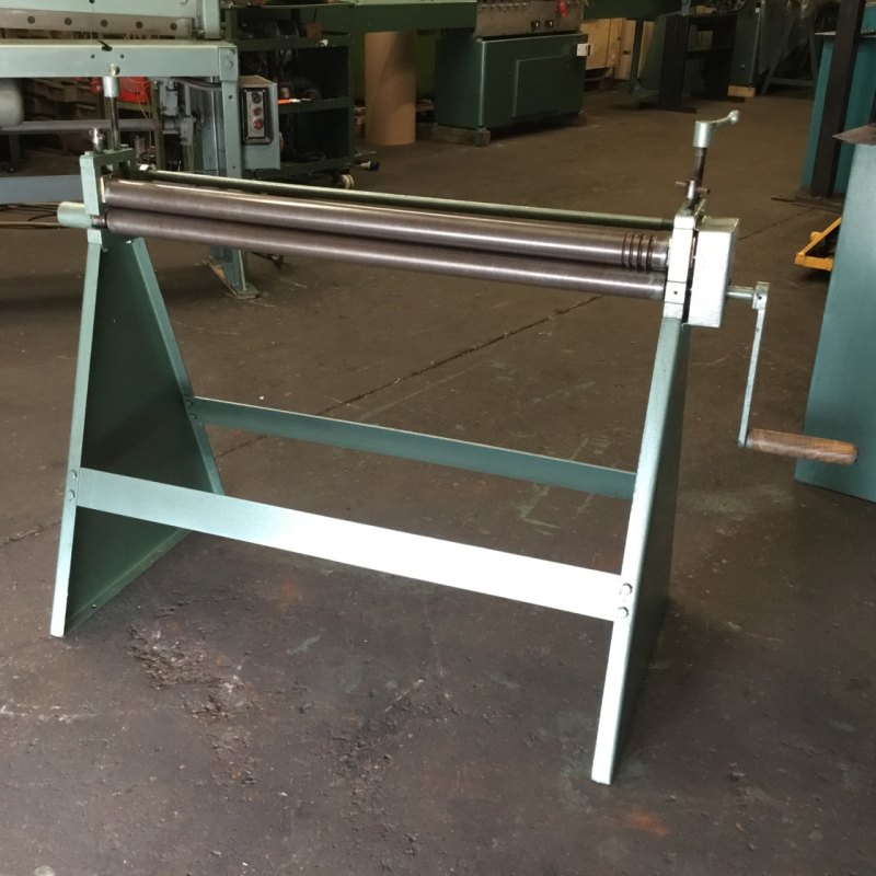 MORGAN RUSHWORTH Hand Bending Rolls 1020mm x 50mm - WNS - W. Neal Services Ltd