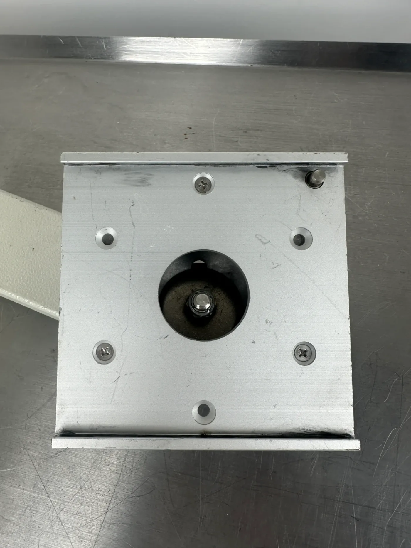 Medizinischer Monitor-Tragarm / Schwenkarm mit Normschienenklemme & Geräteaufnahme Dräger – 225 mm - 3