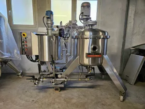 KIESELGUR FILTER DELLA TOFFOLA IN STAINLESS STEEL, 5Q FILTERING SURFACE, MOD. NF5, SECOND-HAND MACHINE