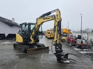 2020 Yanmar SV60-A Bagger mit JAK 250 Fällgreifer