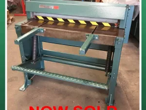 EDWARDS Treadle Guillotine 1005mm - WNS - W. Neal Services Ltd