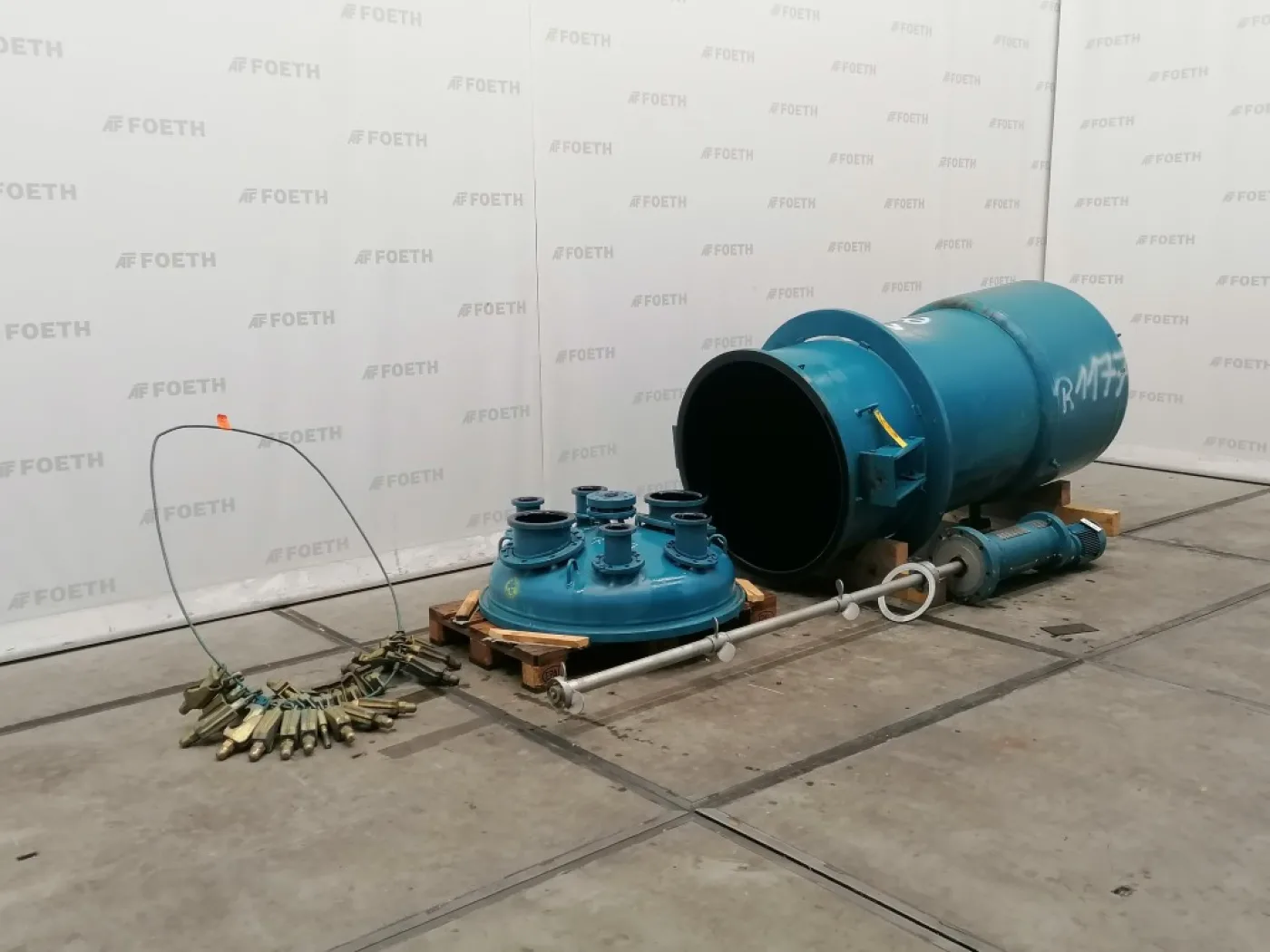 Technoglass 1825 Ltr - Glass-lined Reactor - 8