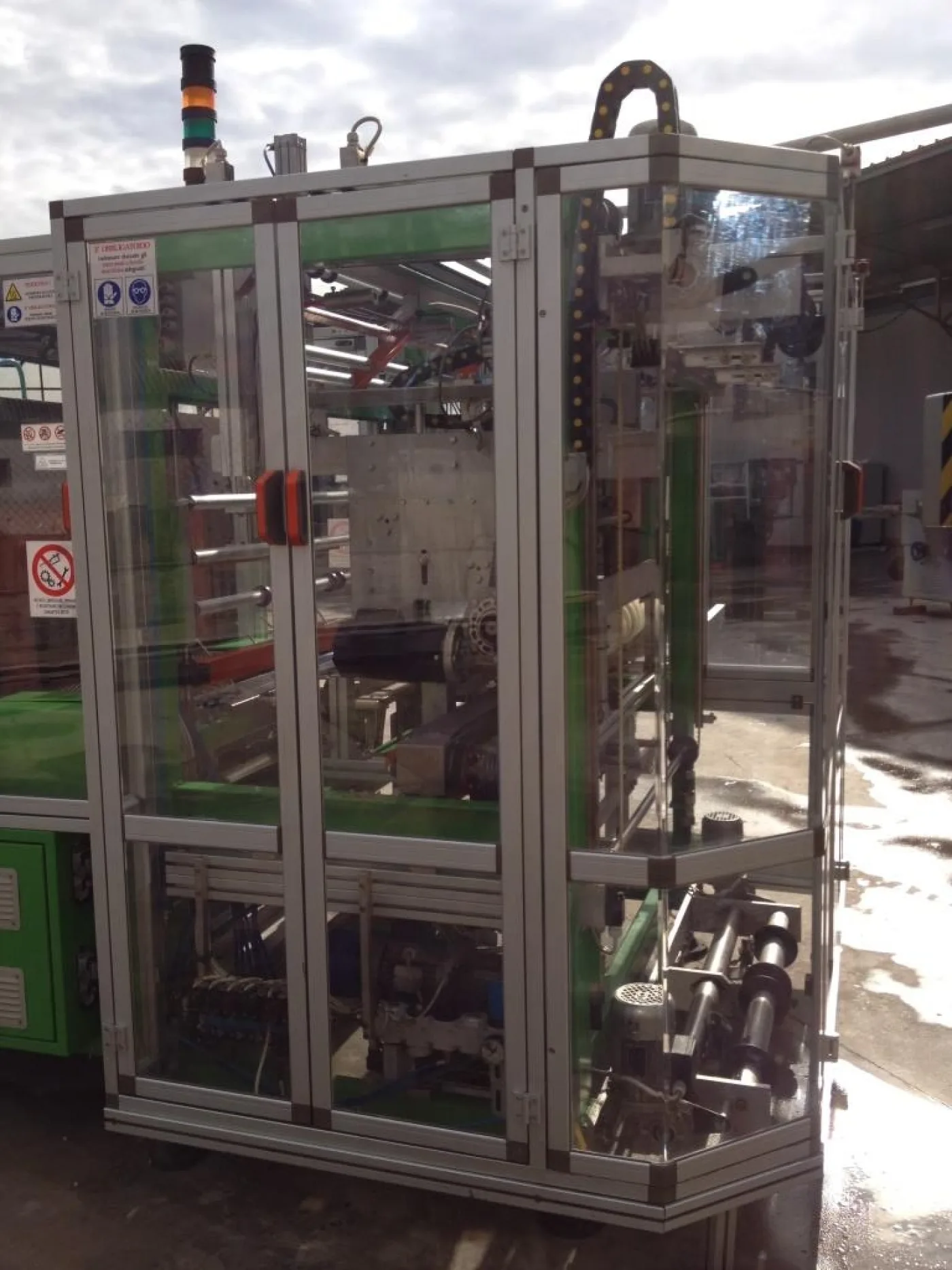 FARDELLATRICE CON TUNNEL DI TERMORETRAZIONE – NOVOPAC MOD. CD 090 F2 + BM 1409 - 6