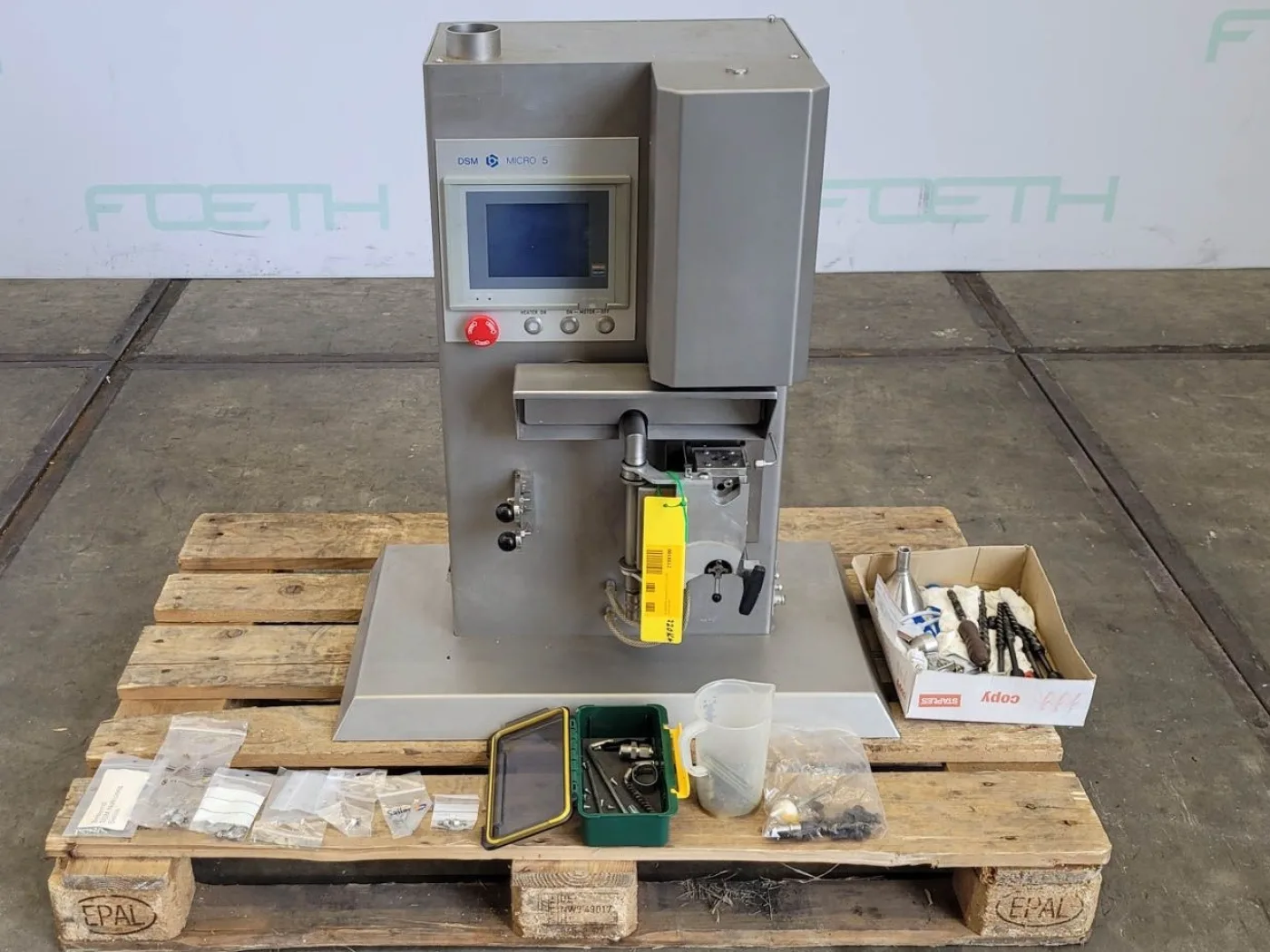 Micro 5cc compounder - Double screw extruder - 3