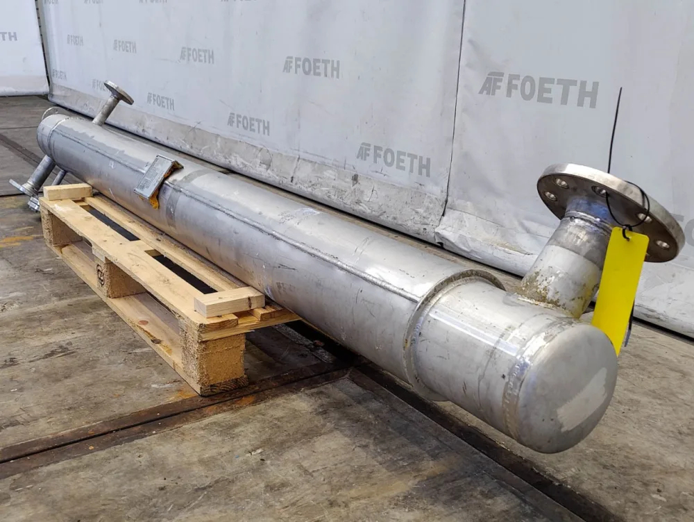 Kuehni (finned tube heat exchanger) 6,3m² - Shell and tube heat exchanger