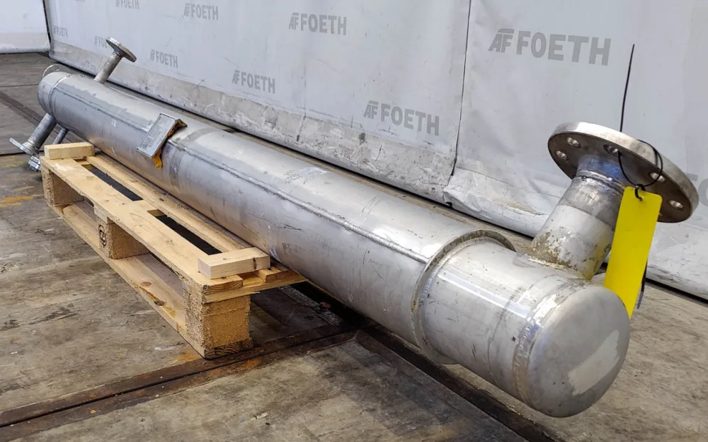 Kuehni (finned tube heat exchanger) 6,3m² - Shell and tube heat exchanger