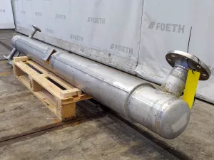 Kuehni (finned tube heat exchanger) 6,3m² - Shell and tube heat exchanger