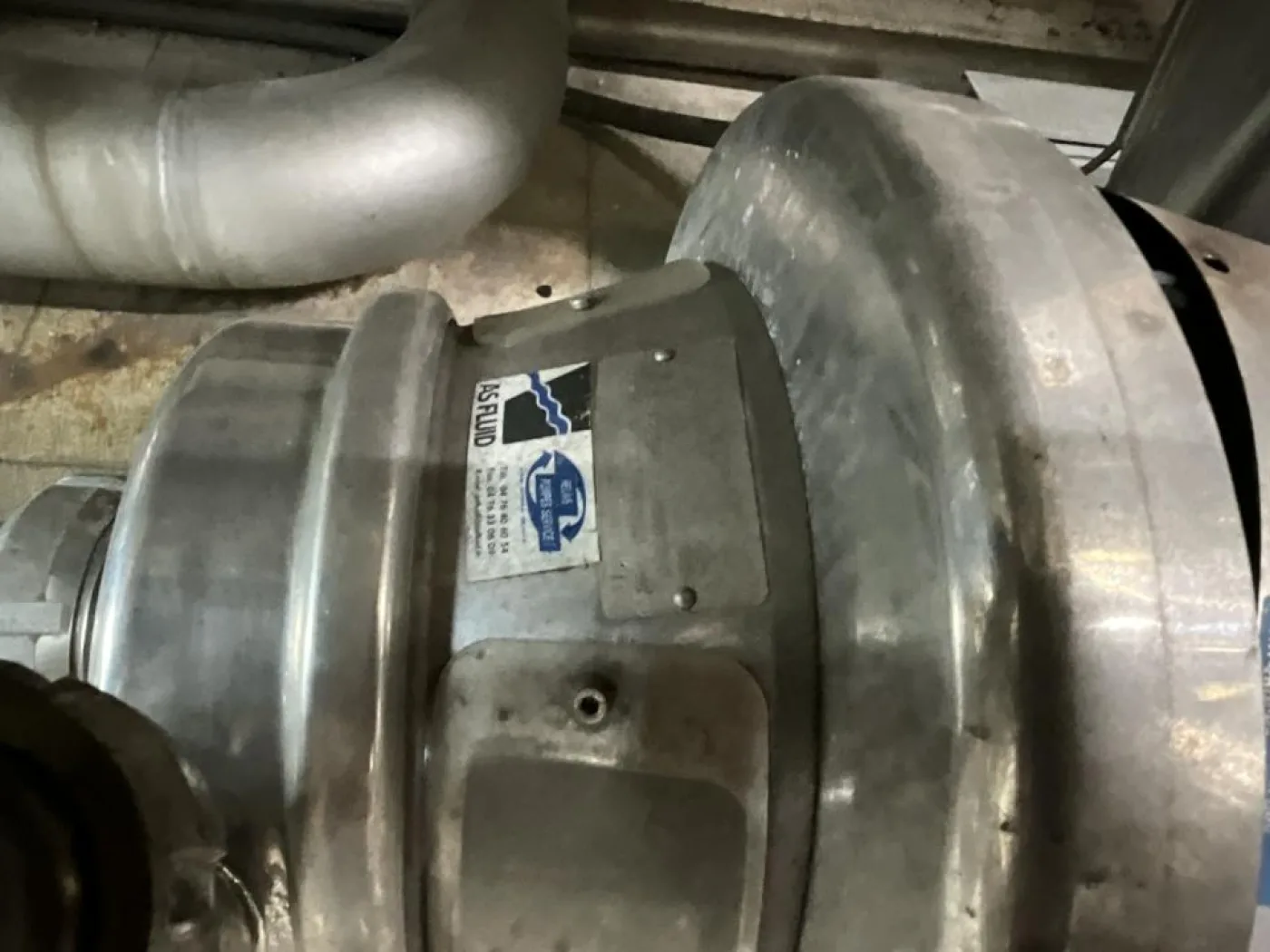 2003 Inoxpa Inoxpa PROLAC S35F Stainless Steel Kontakt Parts Centrifugal Pump - 5