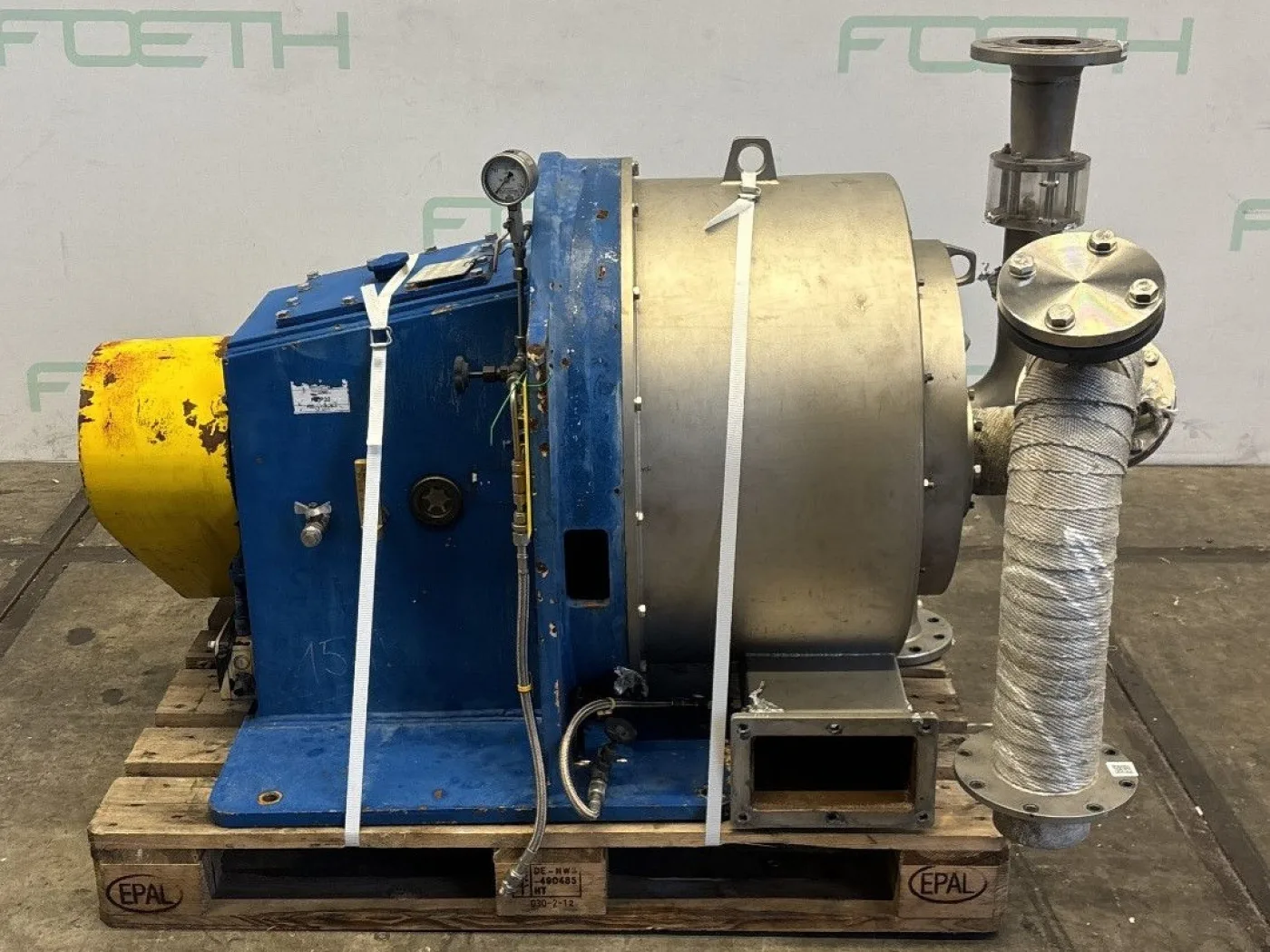 Siebtechnik C 402 G — “TURBO-CASCADE” sliding centrifuge - Pusher centrifuge - 2