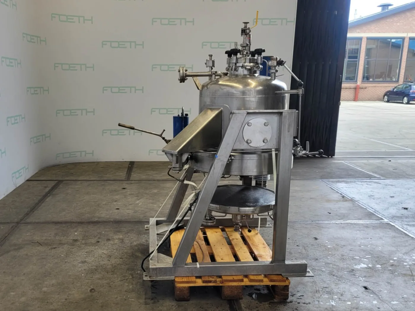 KHS EFA 60.125CW12 0,28m² - Nutsche filter - 3