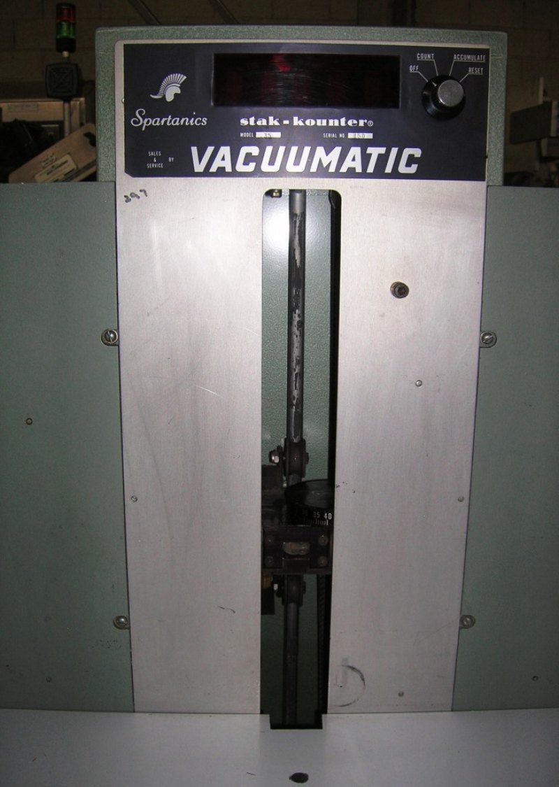 CONTATRICE PER FOGLI – VACUUMATIC COUNTING MACHINE – OPT